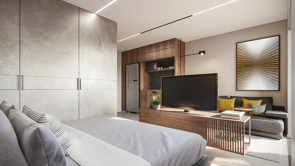 Apartamento, 1 quarto, 21 m² - Foto 2