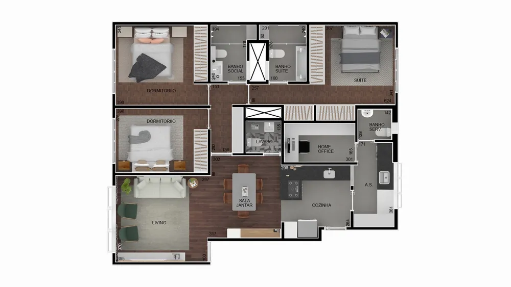Apartamento, 3 quartos, 119 m² - Foto 5