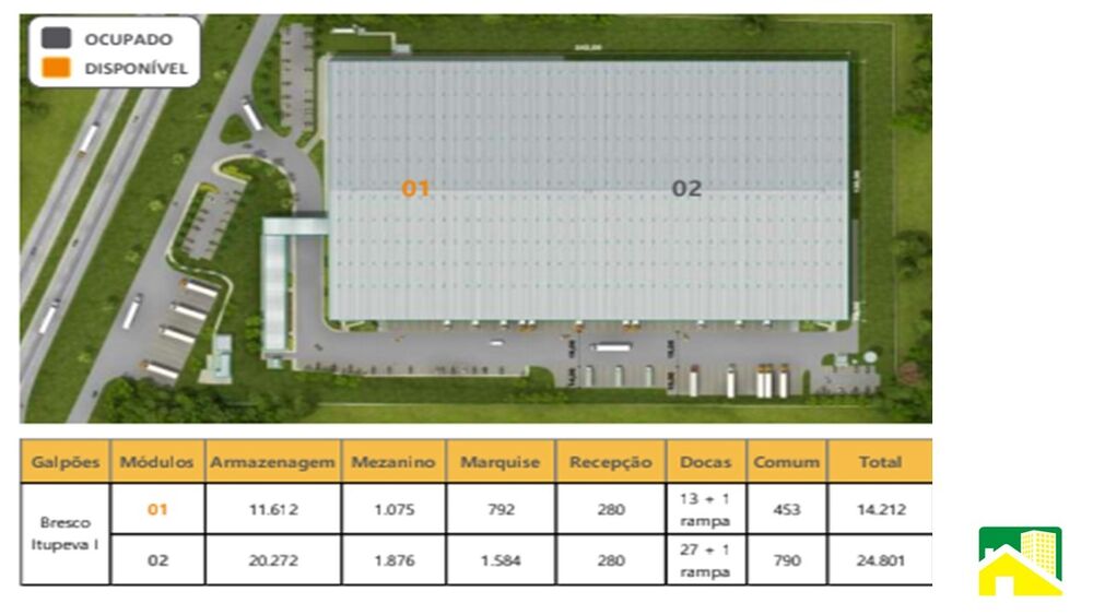 Indústria para alugar, 14212m² - Foto 2
