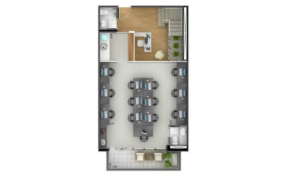 Sala-Conjunto, 160 m² - Foto 8
