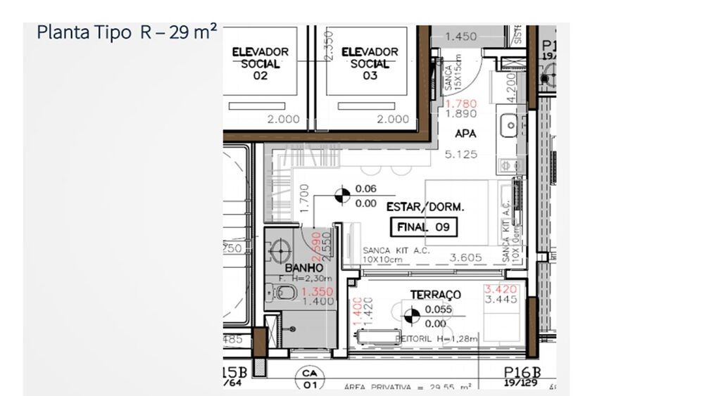 Cobertura, 3 quartos, 216 m² - Foto 14