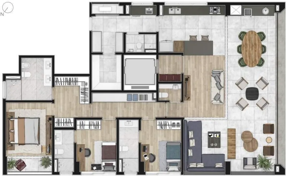 Apartamento, 2 quartos, 144 m² - Foto 10