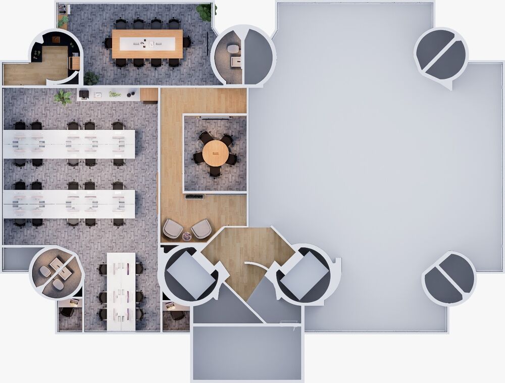 Sala-Conjunto, 400 m² - Foto 3