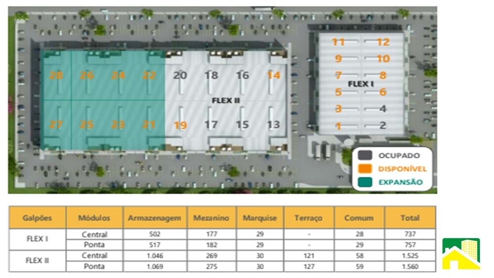 Depósito-Galpão, 4579 m² - Foto 1