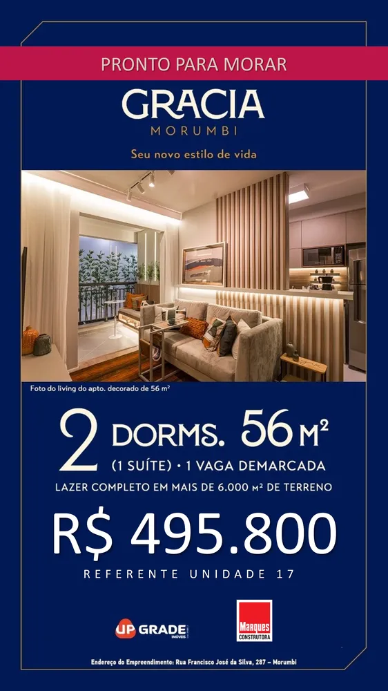 Apartamento, 2 quartos, 56 m² - Foto 1