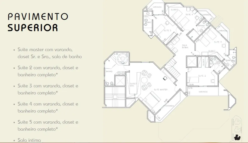 Cobertura, 5 quartos, 505 m² - Foto 8