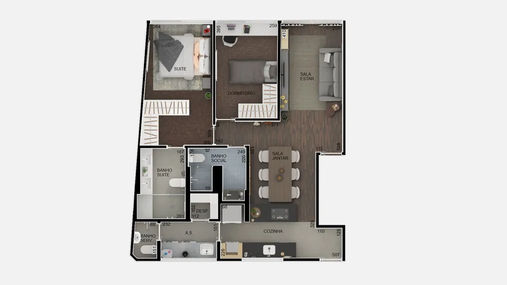 Apartamento, 2 quartos, 86 m² - Foto 8