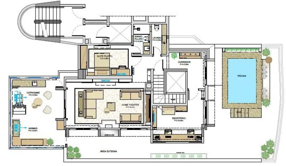 Cobertura, 4 quartos, 420 m² - Foto 9
