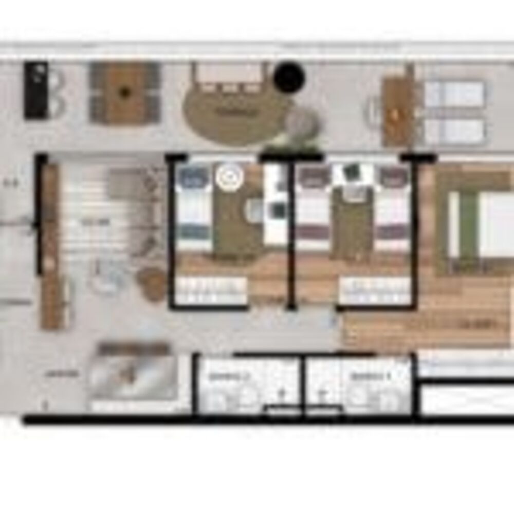 Apartamento, 3 quartos, 98 m² - Foto 2