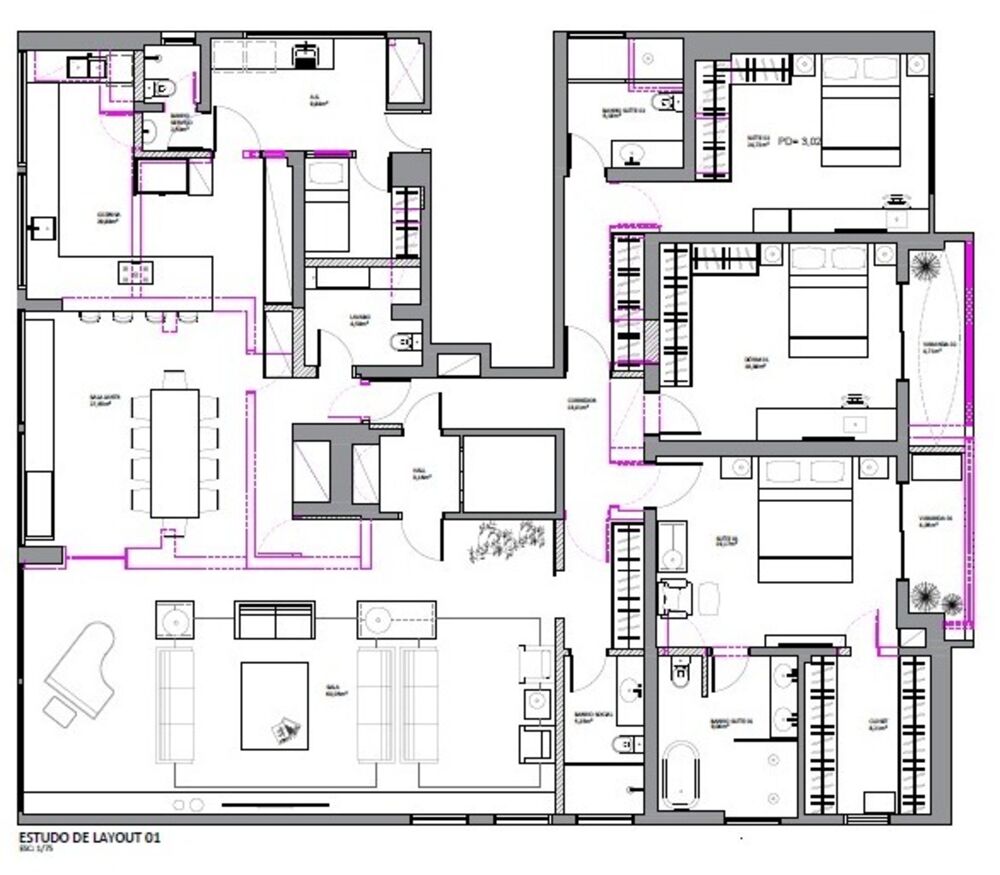 Apartamento, 3 quartos, 289 m² - Foto 11