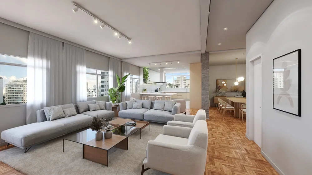 Apartamento, 3 quartos, 230 m² - Foto 1
