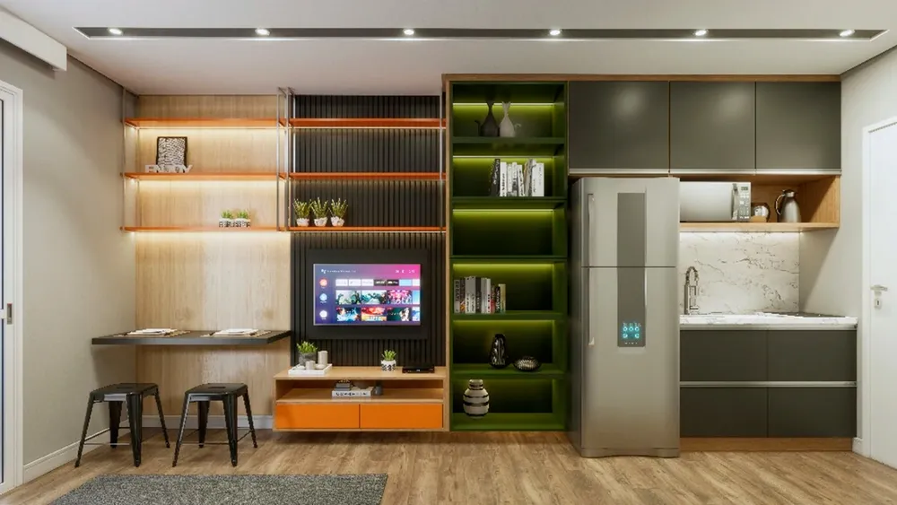 Apartamento, 1 quarto, 25 m² - Foto 1