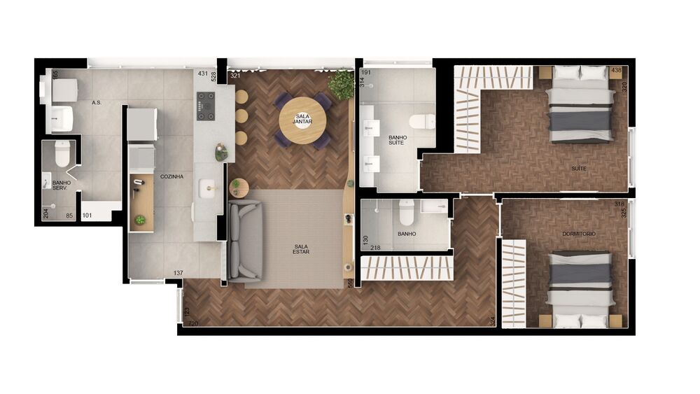 Apartamento, 2 quartos, 97 m² - Foto 4