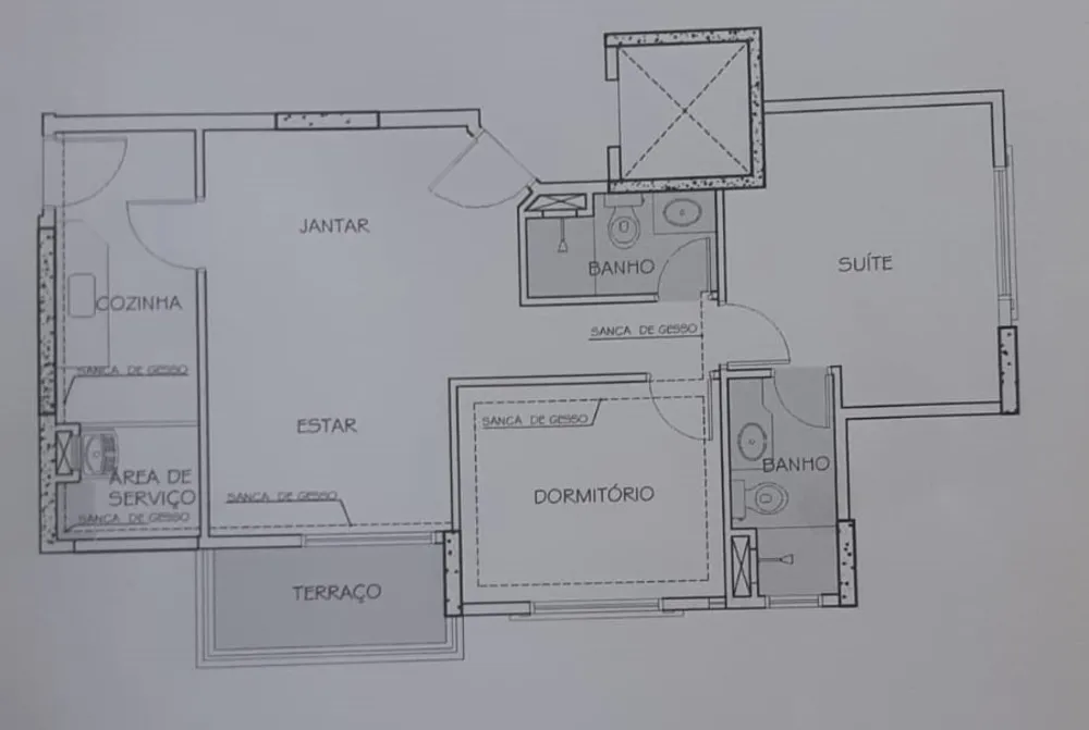 Apartamento, 2 quartos, 60 m² - Foto 2