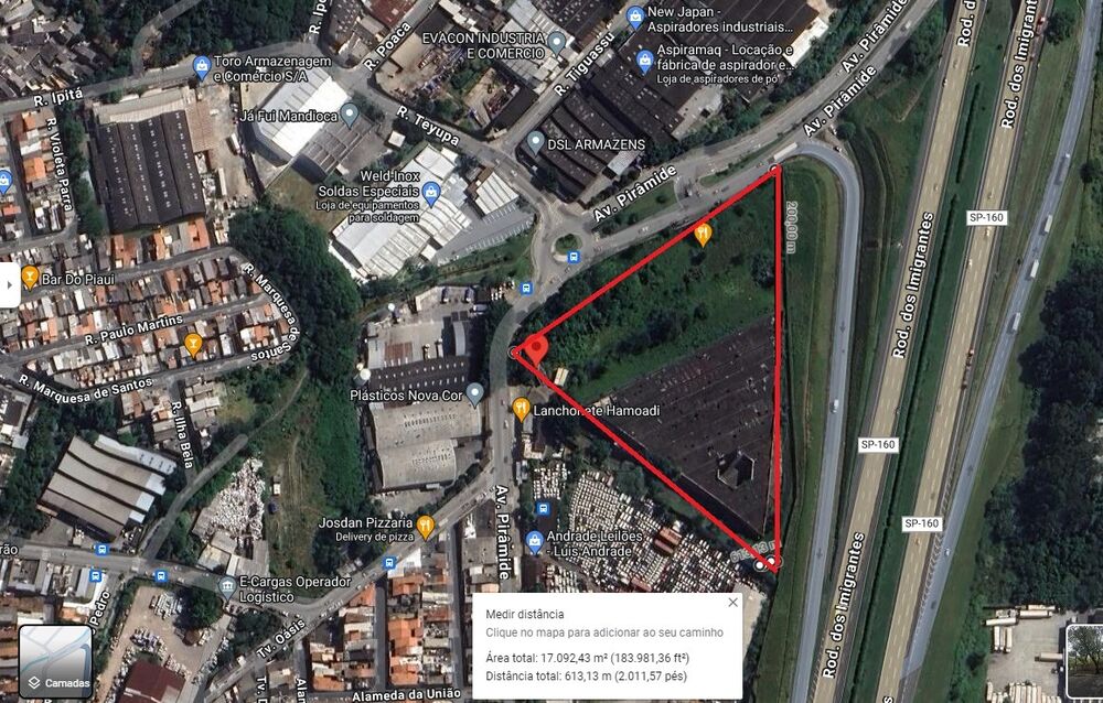 Depósito-Galpão, 9000 m² - Foto 1