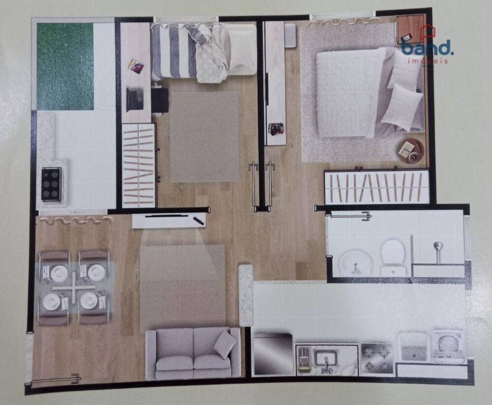 Apartamento, 2 quartos, 53 m² - Foto 6