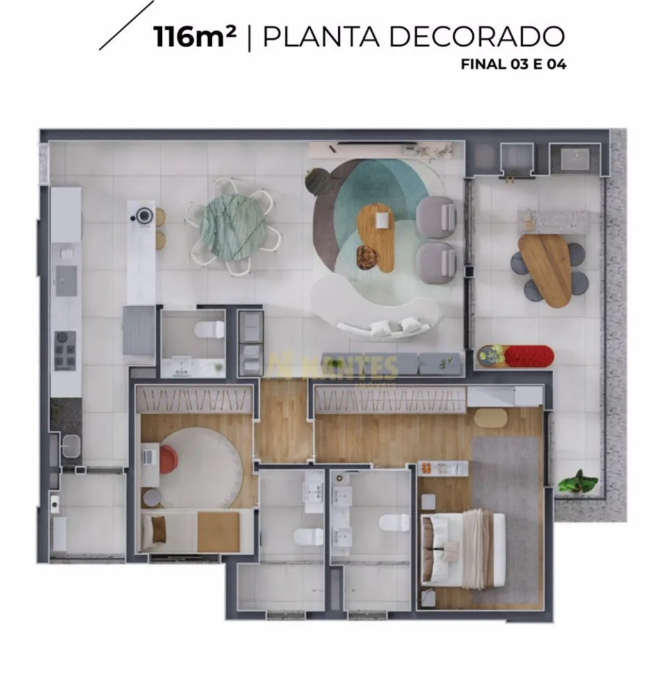 Apartamento, 2 quartos, 116 m² - Foto 5