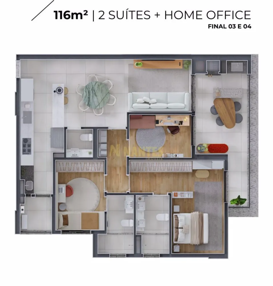Apartamento, 2 quartos, 116 m² - Foto 6