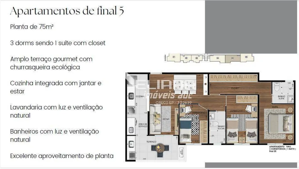 Apartamento, 2 quartos, 51 m² - Foto 14