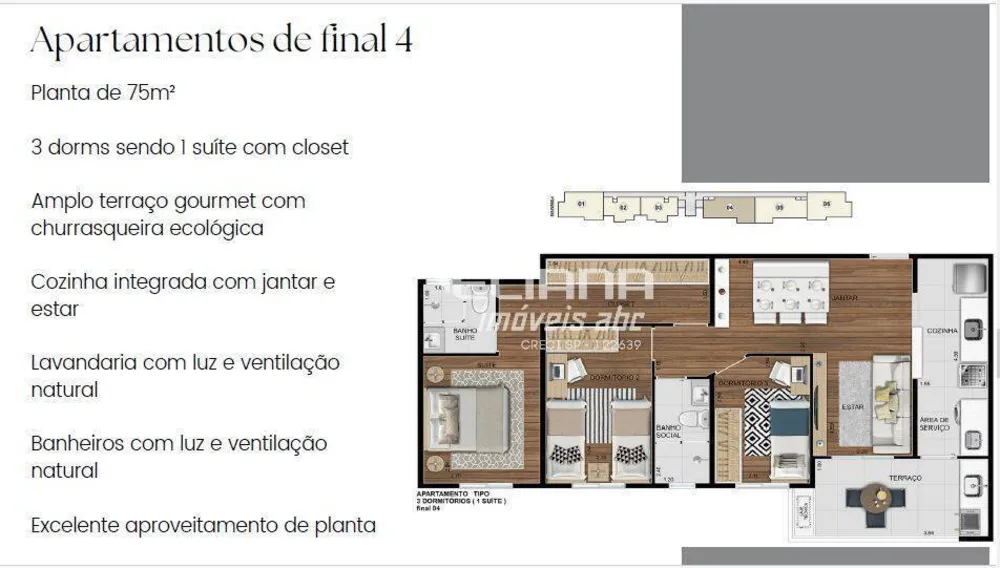 Apartamento, 2 quartos, 51 m² - Foto 13
