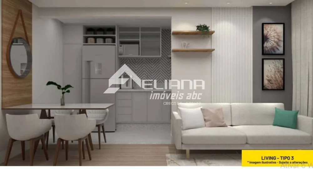 Apartamento, 2 quartos, 46 m² - Foto 2
