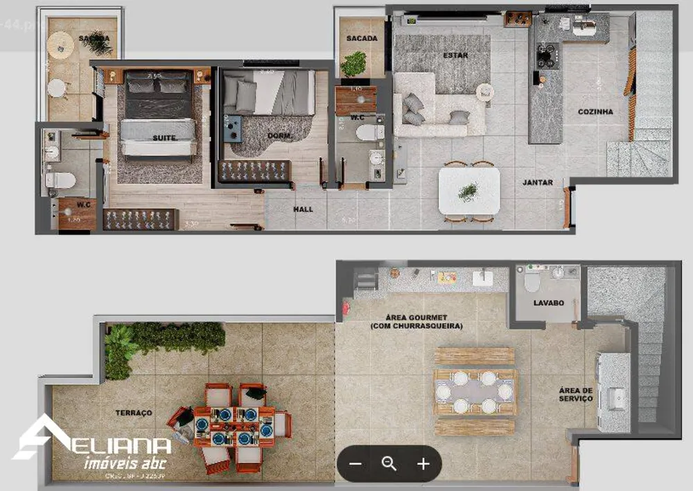Apartamento, 2 quartos, 59 m² - Foto 6