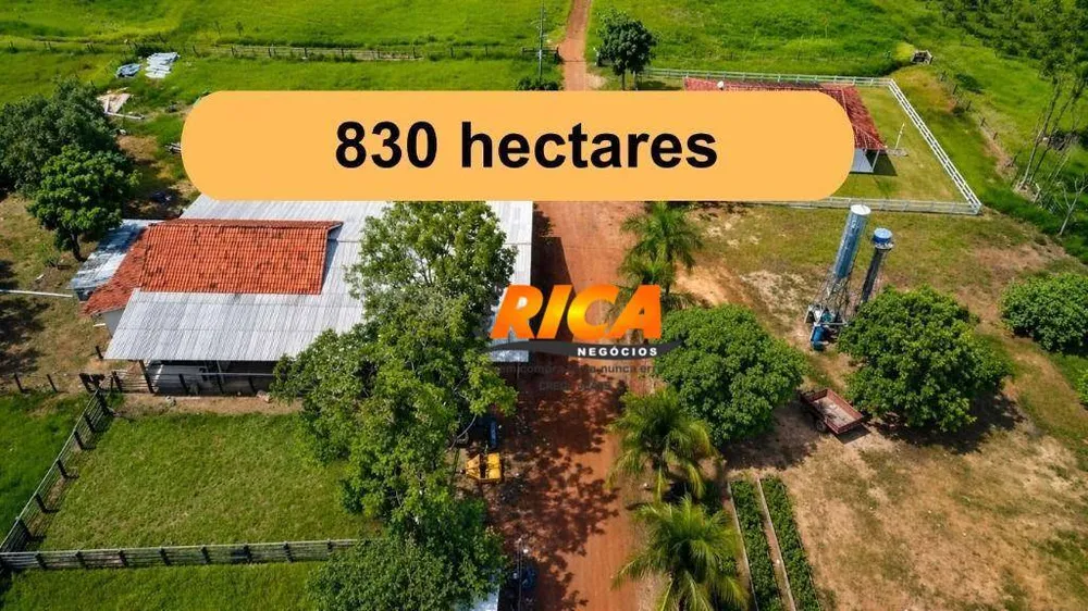 Fazenda, 830 hectares - Foto 1