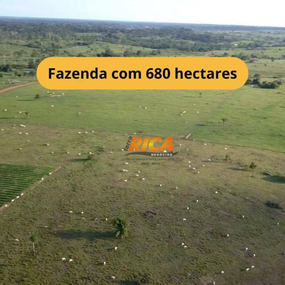 Fazenda, 680 hectares - Foto 1