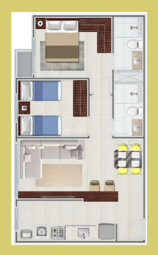 Apartamento, 2 quartos, 54 m² - Foto 15
