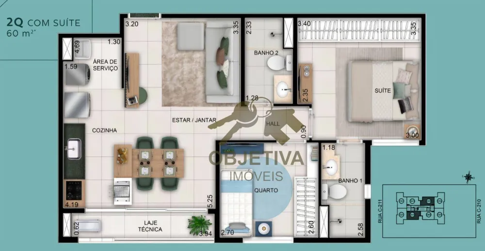 Apartamento, 3 quartos, 76 m² - Foto 18