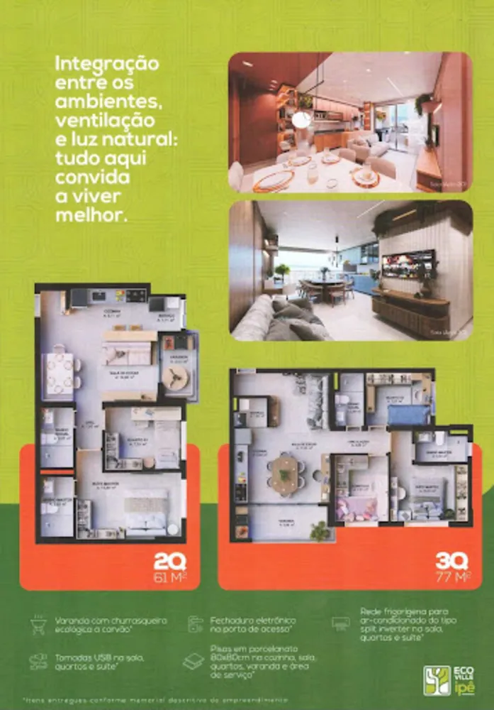 Apartamento, 3 quartos, 77 m² - Foto 4