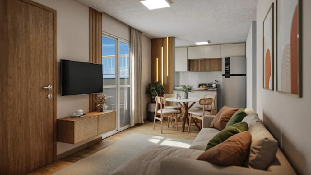 Apartamento, 2 quartos, 48 m² - Foto 1