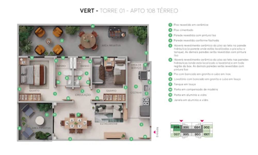 Apartamento, 2 quartos, 46 m² - Foto 15