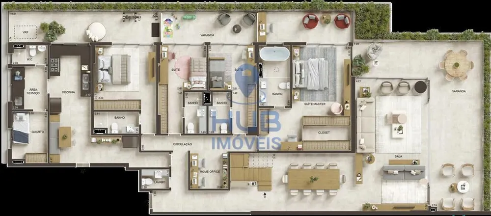 Apartamento, 4 quartos, 328 m² - Foto 17