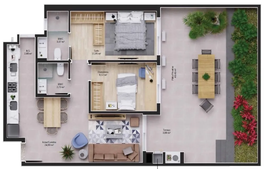 Apartamento, 3 quartos, 109 m² - Foto 6