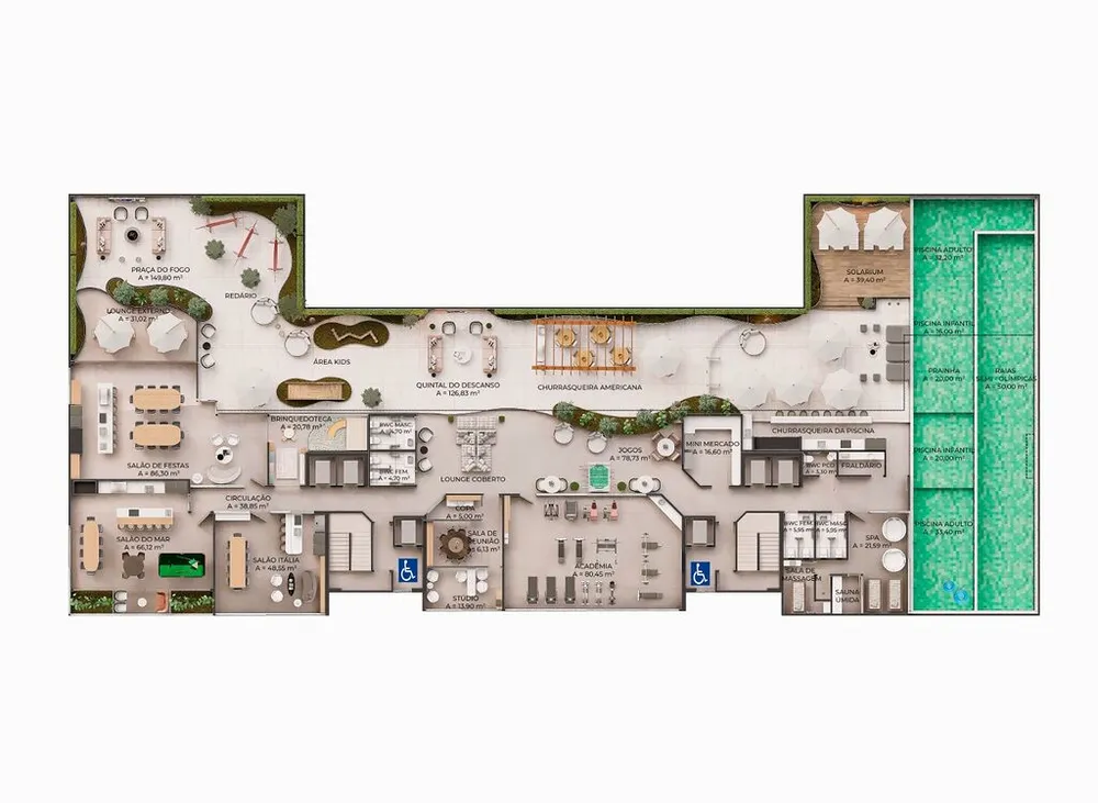 Apartamento, 3 quartos, 136 m² - Foto 2
