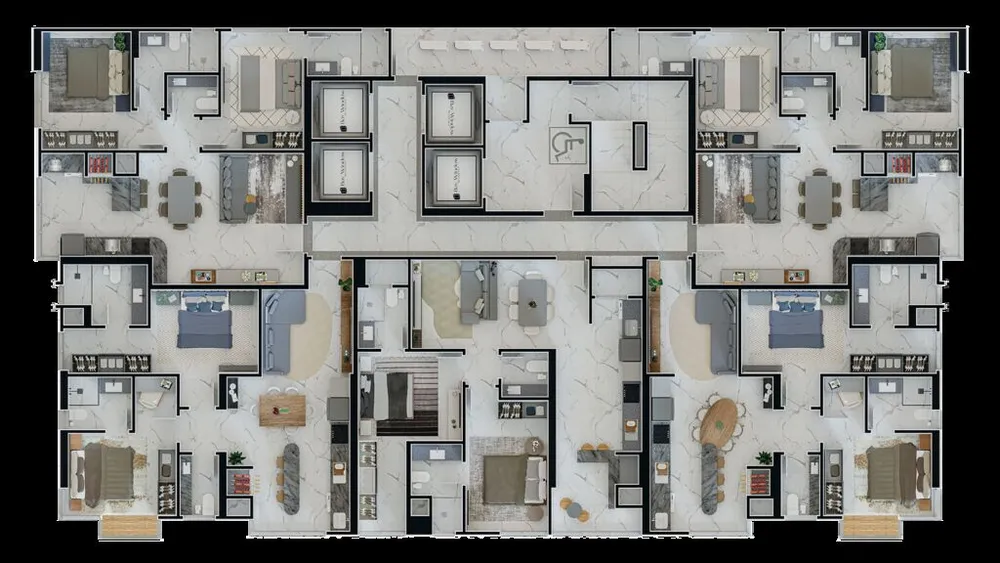 Apartamento, 2 quartos, 64 m² - Foto 1
