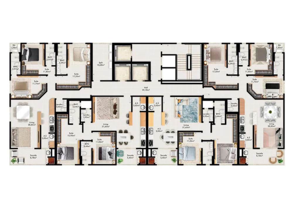 Apartamento, 88 m² - Foto 3