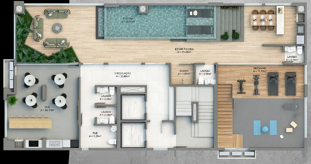 Apartamento, 3 quartos, 352 m² - Foto 12