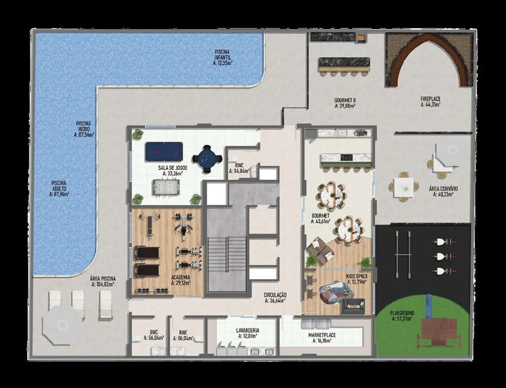 Apartamento, 1 quarto, 40 m² - Foto 1