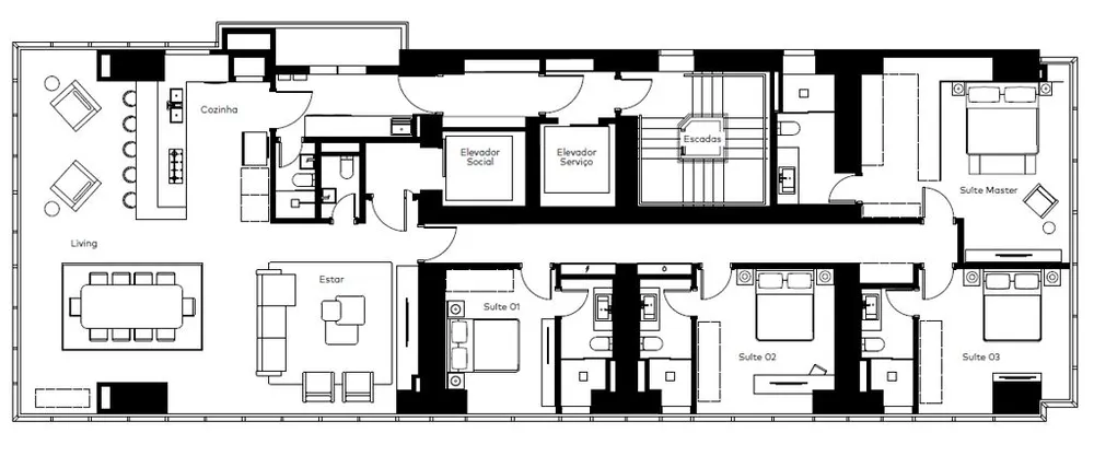 Apartamento, 248 m² - Foto 2
