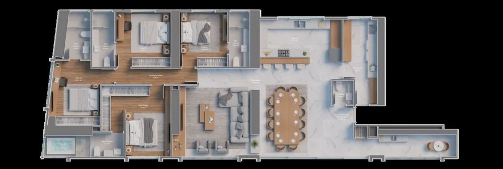 Apartamento, 331 m² - Foto 8