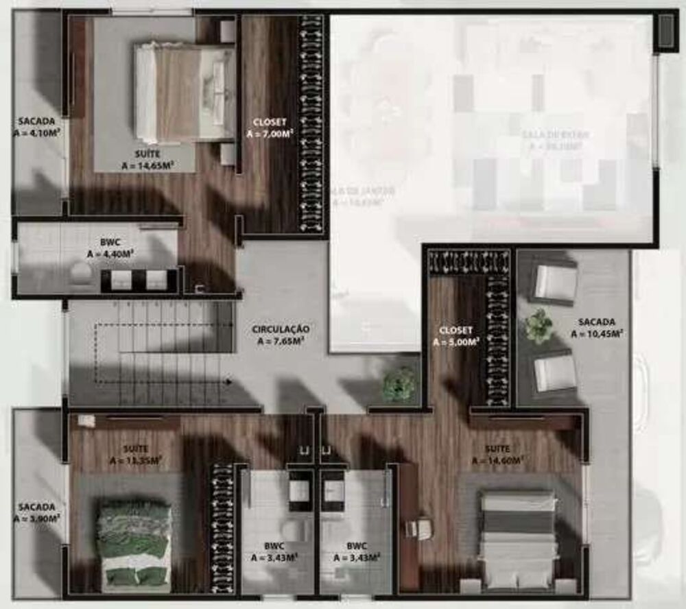 Casa à venda com 4 quartos, 293m² - Foto 5