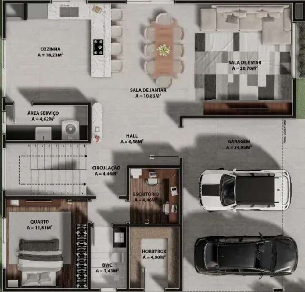 Casa à venda com 4 quartos, 293m² - Foto 6