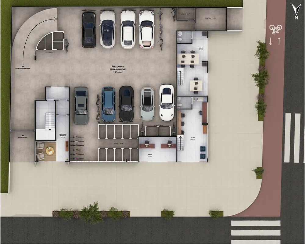Apartamento, 2 quartos, 78 m² - Foto 1