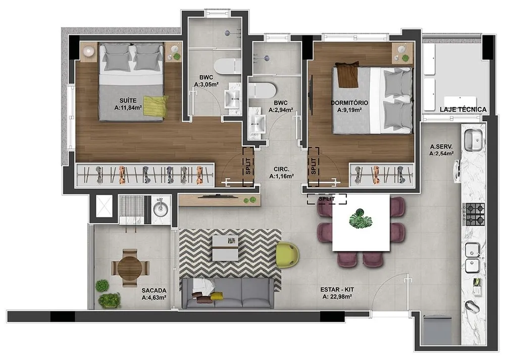Apartamento, 111 m² - Foto 4