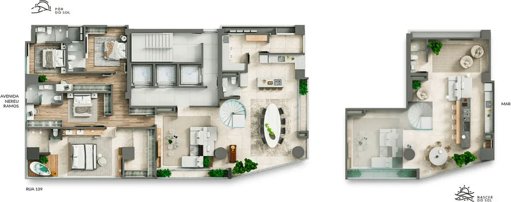 Apartamento, 4 quartos, 236 m² - Foto 1
