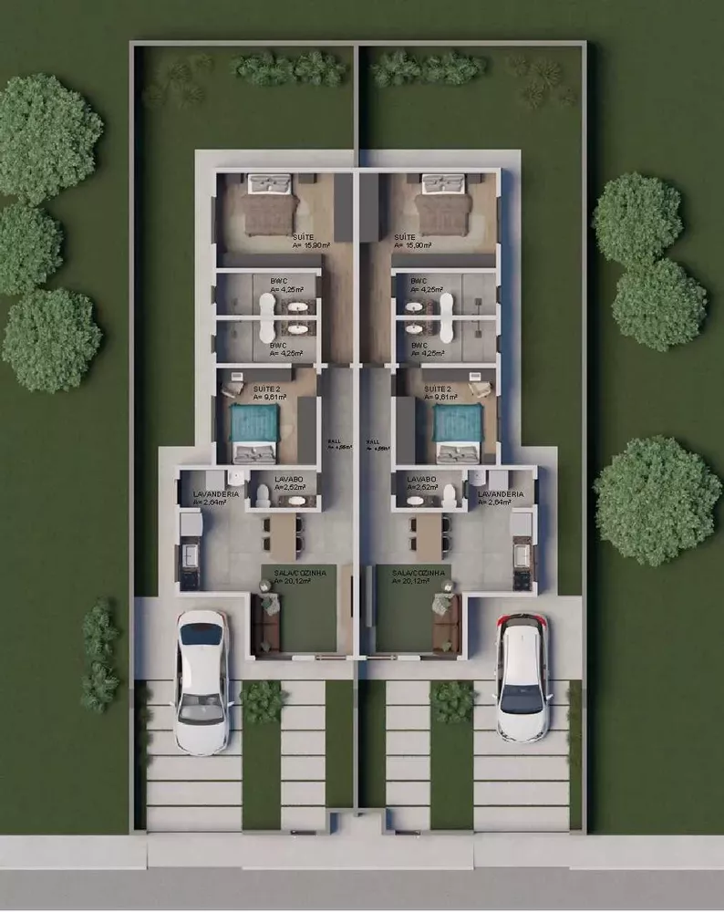 Casa, 2 quartos - Foto 2