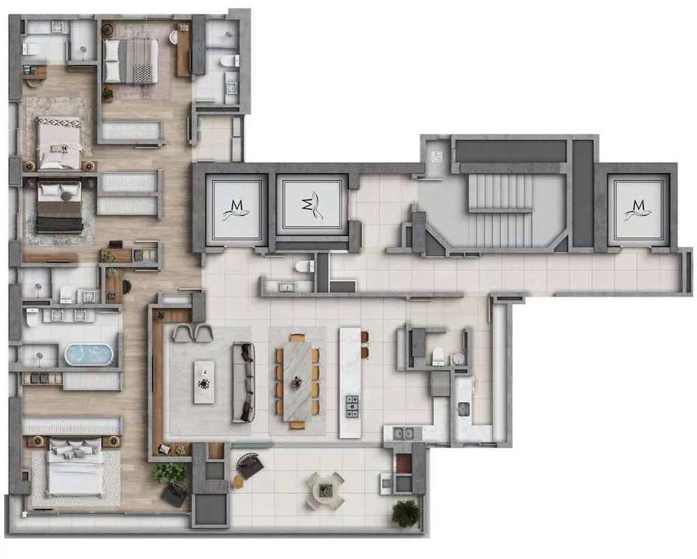 Apartamento, 251 m² - Foto 4