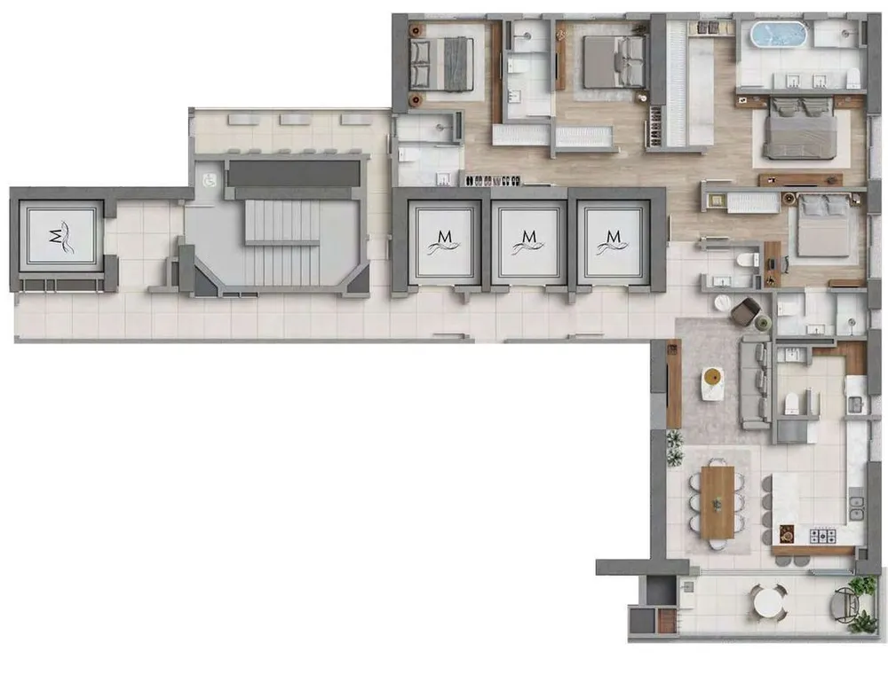 Apartamento, 283 m² - Foto 4